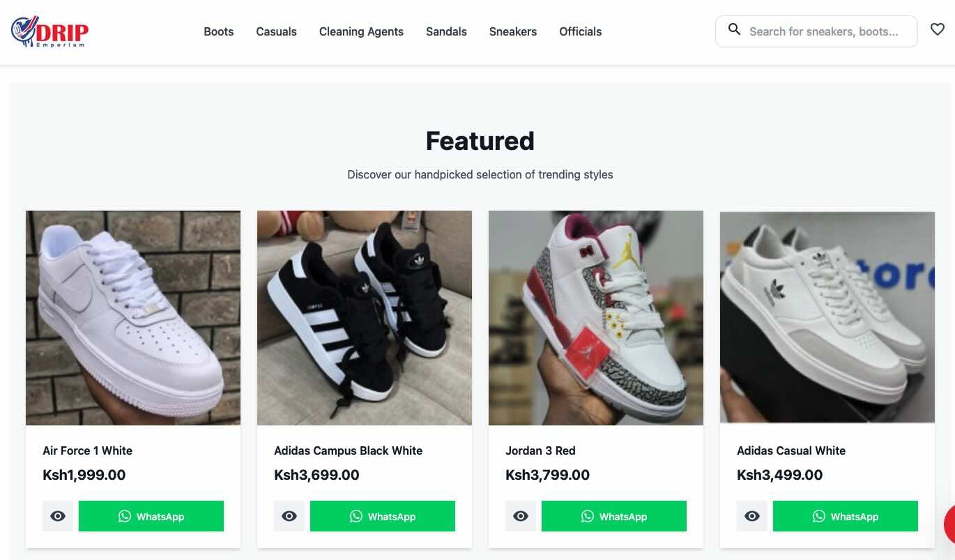 The Making Drip Emporium Online Store